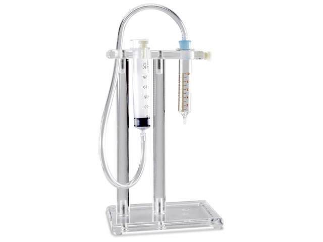 Single-Position-Pump-Stand-with-Manual-Air-Pump